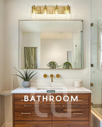 Bathroom Light Fixtures, 4-Light Modern Vanity Light - Image 6