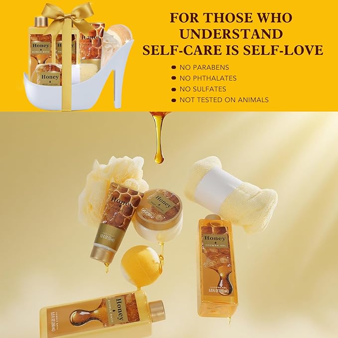 Spa Luxetique Gifts for Women High Heel Gift Set for Women 8pcs Spa Gift for - Image 3
