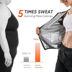 HOTSUIT Sauna Suit Women Machine Washable Sweat Sauna Jacket Pants Anti Rip - Image 2