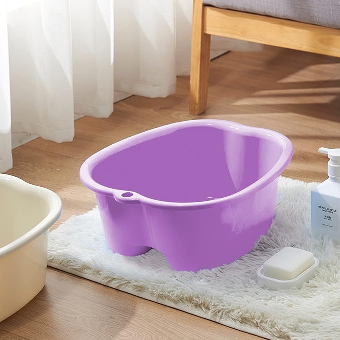Extra-Large Foot Bath Soak Tub 2-Pack – Durable Massage Basins - Image 5