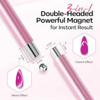 modelones Cat Eye Gel Polish Nail Magnet, 3-in-1 Cat Eye Magnet Pen & - Image 7