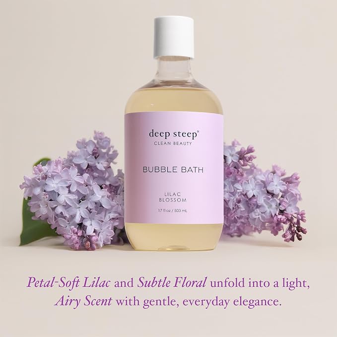 Deep Steep Lilac Blossom Bubble Bath - Image 5