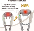 Heycool Cordless Neck and Shoulder Massager, Graphene Heating, Upgraded Shiatsu - Image 4