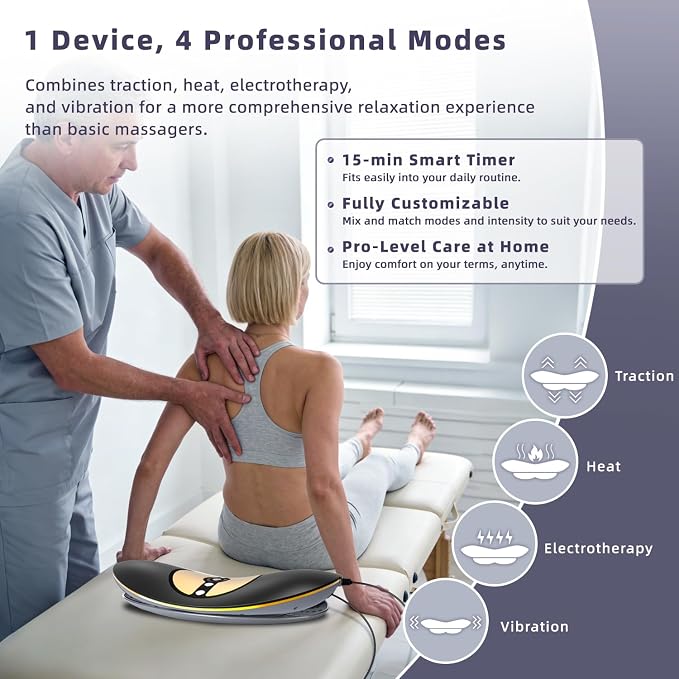 Zenopax 4-in-1 Electric Lumbar Traction Device - Image 4