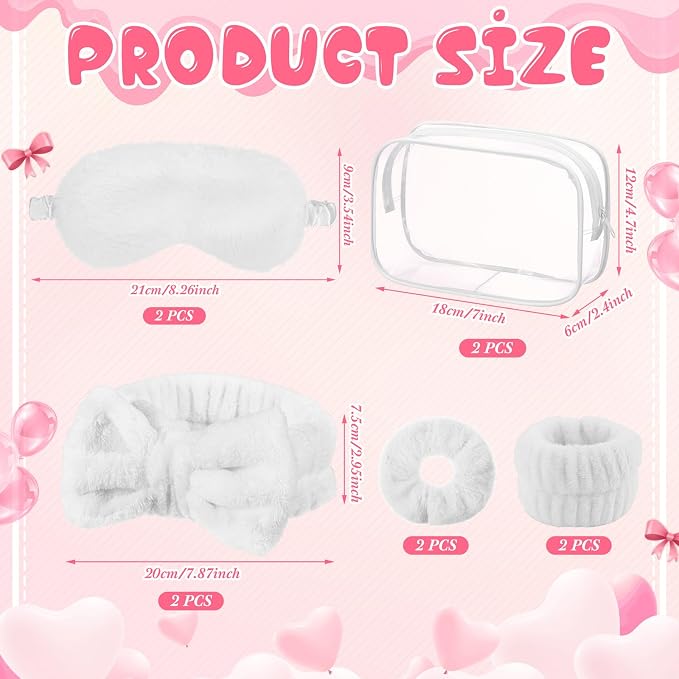 Hoteam 10 Pcs Spa Party Supplies Gift - Image 2