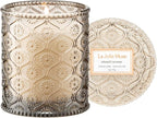 LA JOLIE MUSE Island Coconut Scented Candle – Coconut, Peach & Vanilla | 6oz by LaJol%C3%ADeMuse