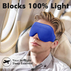 Sleep Eye Mask for Men Women, Weighted Sleeping Mask for Side Sleeper, Travel - Image 5