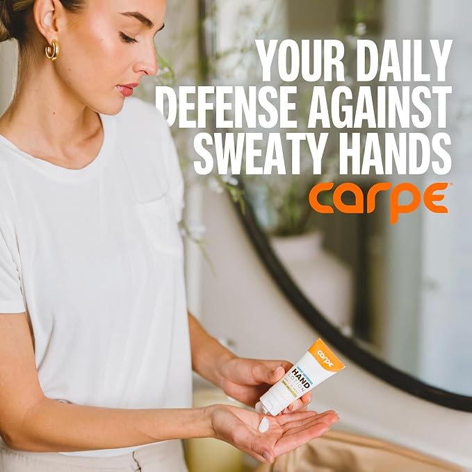 Carpe Sweat Absorbing Hand Lotion A dermatologist-recommended smooth lotion - Image 7