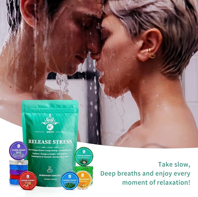 Shower Steamers Aromatherapy 20-Pack, Shower Bombs - Image 7