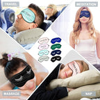 8 Pieces Funny Sleep Mask Silk Eye Mask - Image 6