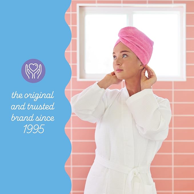 Turbie Twist 2-Pack Microfiber Hair Towel - Image 6