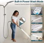 Filtered Shower Head with Handheld Spray Combo High Pressure Rain Shower Head - Image 6