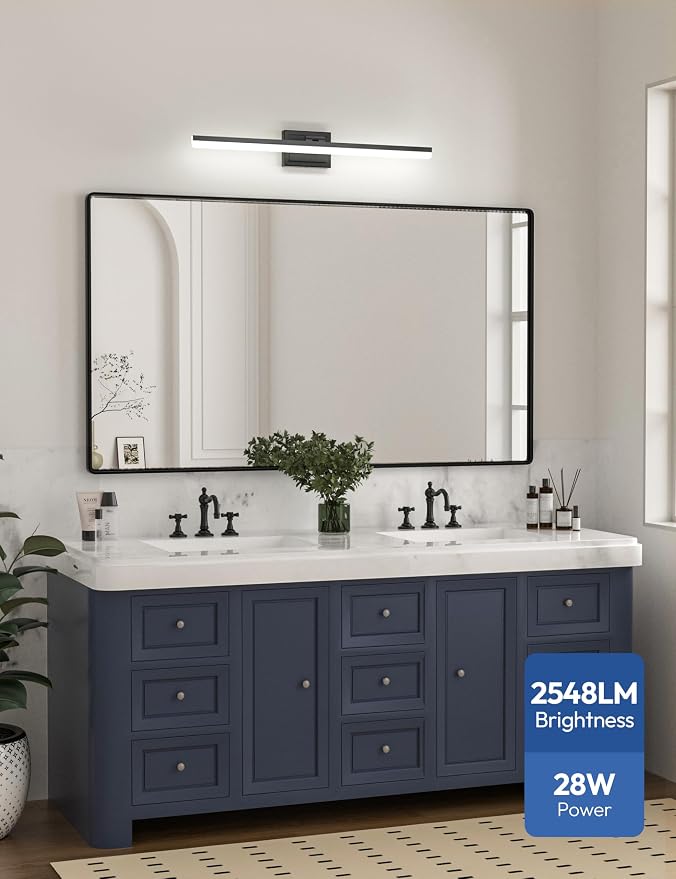 VOLISUN Modern Bathroom Vanity Light 31.5 inch, 28W Dimmable 5CCT Led Bathroom - Image 6