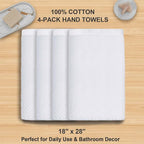 VOOVA & MOVAS White Hand Towels - Image 4