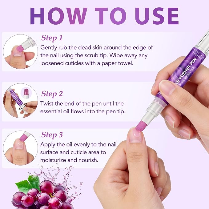 4-in-1 Cuticle Pusher & Oil Pen - Image 6