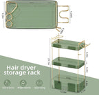 Akinbas 3 Tier Bathroom Organizer Countertop Makeup Perfume Tray Skincare - Image 5