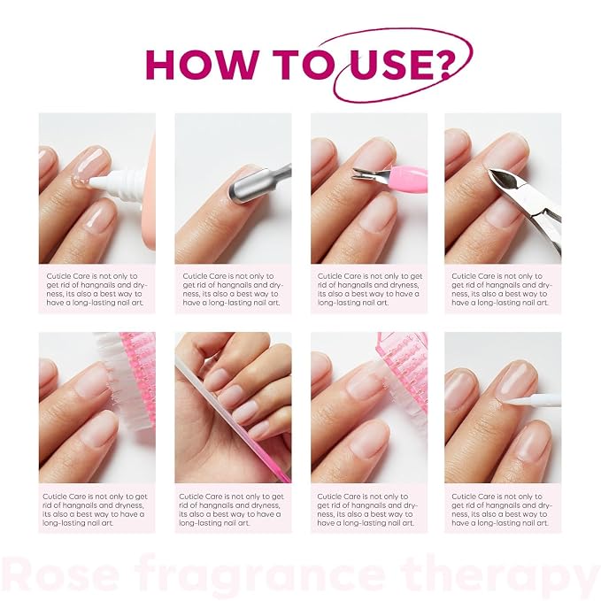 Modelones Cuticle Remover Cream Cuticle Softener Nail Repair - Image 5