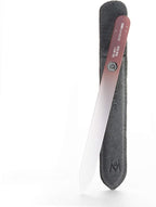 GERMANIKURE Glass Nail File in Suede Sleeve by GERMANIKURE