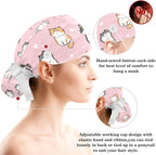 Women's Working Caps with Scrunchies Tarot Pattern Background Lace-Up Hat - Image 3