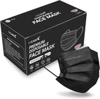 FriCARE Made in USA Disposable Face Masks, 4-Ply ASTM Level 3 Medical Grade by FriCARE