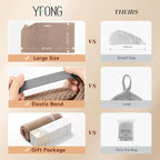 YFONG Large Hair Towel Wrap for Women, Super Absorbent Microfiber Hair Towel - Image 2