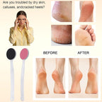 2Pcs Foot File Callus Remover 13.7" Long Handle, 2-in-1 Foot Scrubber - Image 3