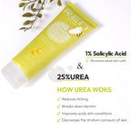 Red by Kiss 25% Urea Foot Cream- Ultra Hydrating Foot Cream - Image 3