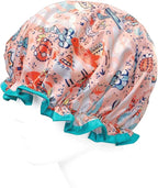 allydrew Reusable Women's Waterproof Shower Caps - Image 3