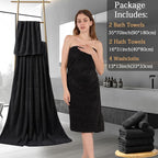 8 Piece Bath Towel Set-2 Oversized Bath Sheets, 2 Hand Towels, 4 - Image 7