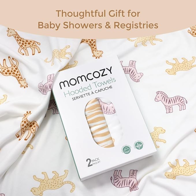 Momcozy Baby Towel with Hooded - Image 4