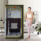 Portable Infrared Sauna, Full Size Far Infrared Sauna, One Person Sauna Tent - Image 3