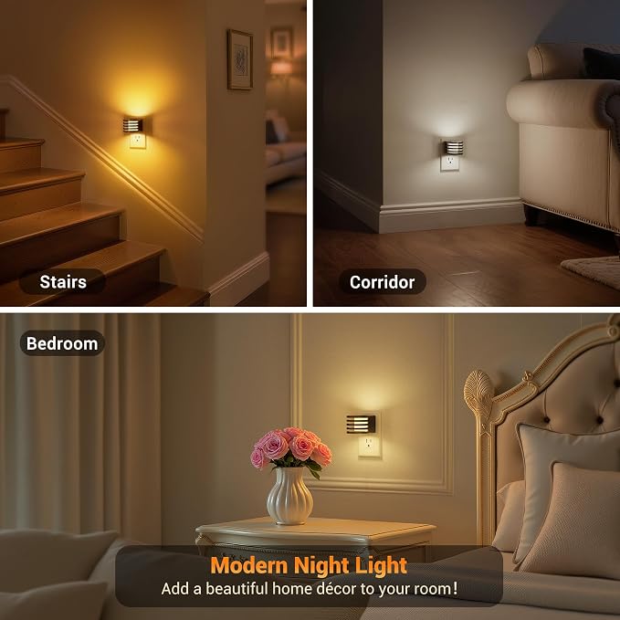 JandCase LED Night Light, Night Lights Plug into Wall - Image 5