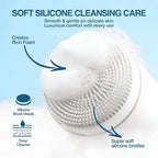 Electric Face Scrubber with Led Display & Facial Cleansing Brush - Image 4