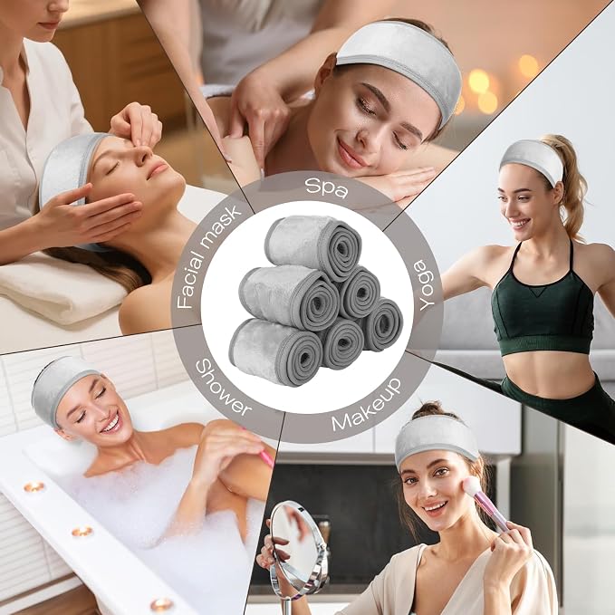 18PCS U-Shaped Microfiber Facial Towels - Image 7