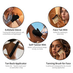 CZZXI Tanning Mitt, Body Brush & Back Tanner Applicator Kit – Self-Tan - Image 2