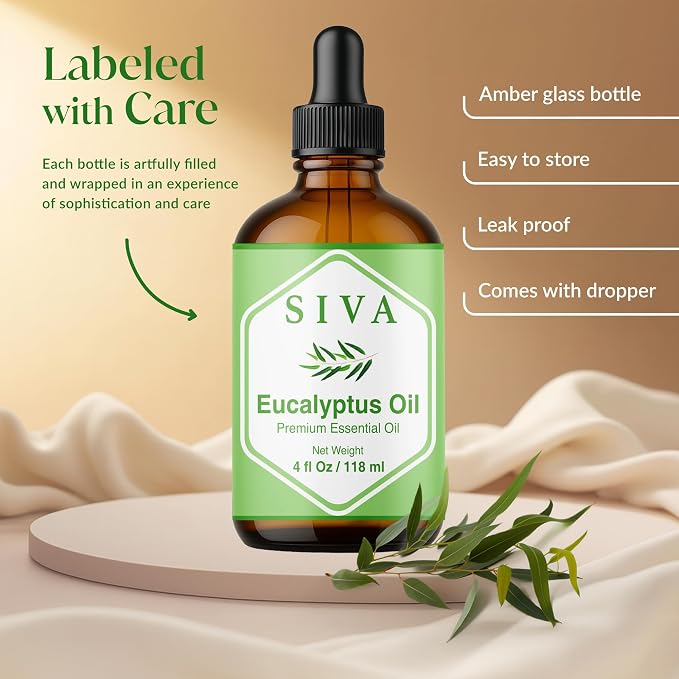 Siva Eucalyptus Essential Oil - Image 4