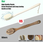 17-Inch Back Scrubber for Shower, Anti-Slip Exfoliating Body Brush for Bath - Image 3