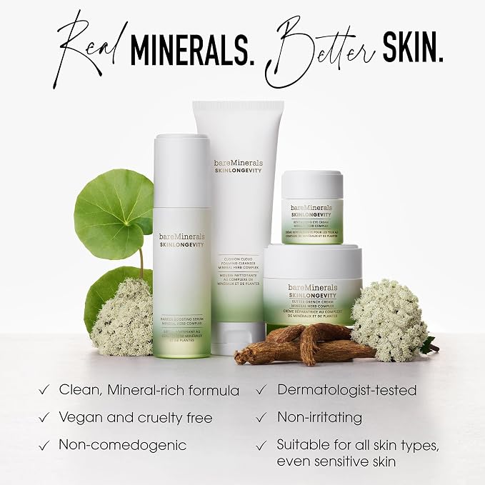 bareMinerals SKINLONGEVITY Barrier Boosting Serum, Hydrating Face Serum - Image 7