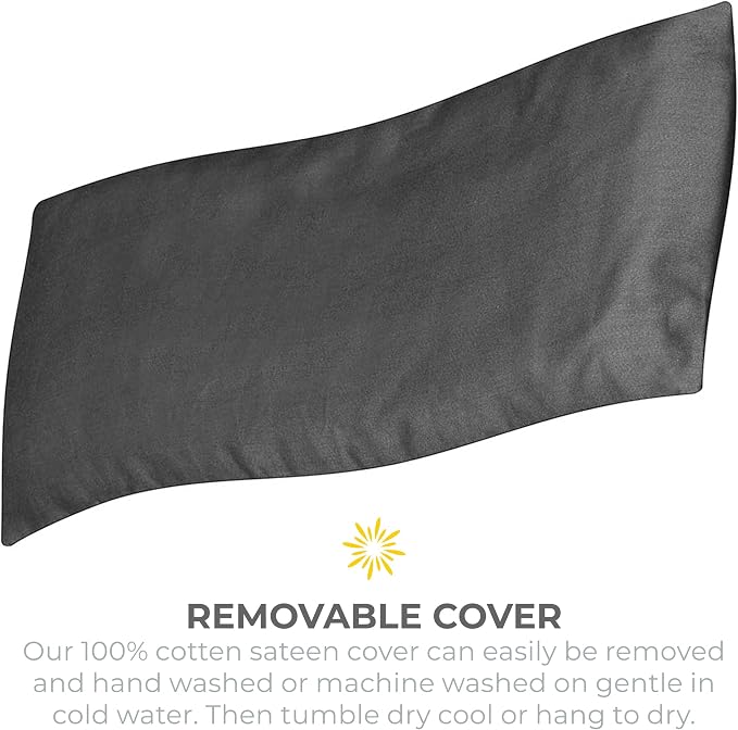 Sunshine Yoga 4-Pack Unscented Sateen Eye Pillows, Low-Luster, 9’’ x 4’’ - Image 4
