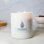 Carolina Rain Showers Scented Candle, 16 oz Wellness Relaxing Aromatherapy - Image 3