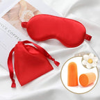 Silk Satin Sleeping Eye Mask, Soft Breathable Blackout Eyeshade Eye Cover - Image 5
