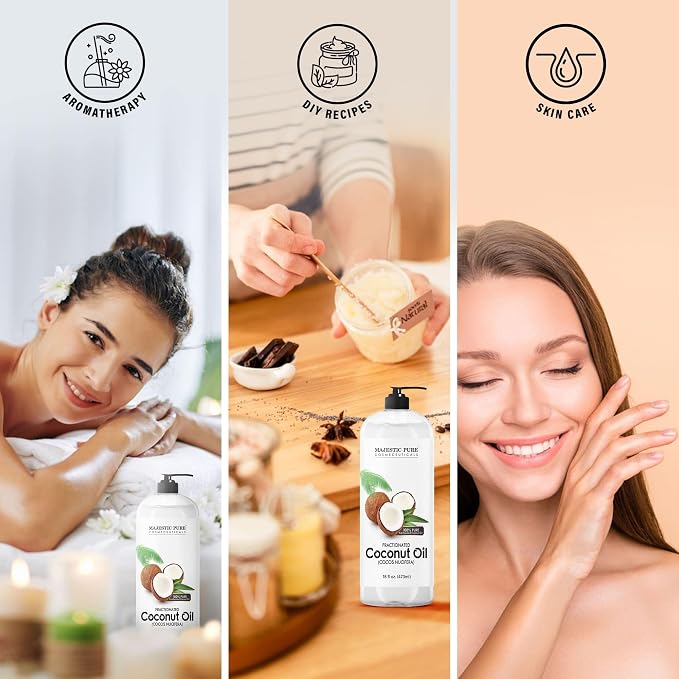 Majestic Pure Fractionated Coconut Oil - Image 6