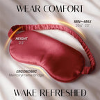 OLESILK Silk Sleep Mask Eye Mask Blindfold - Image 4