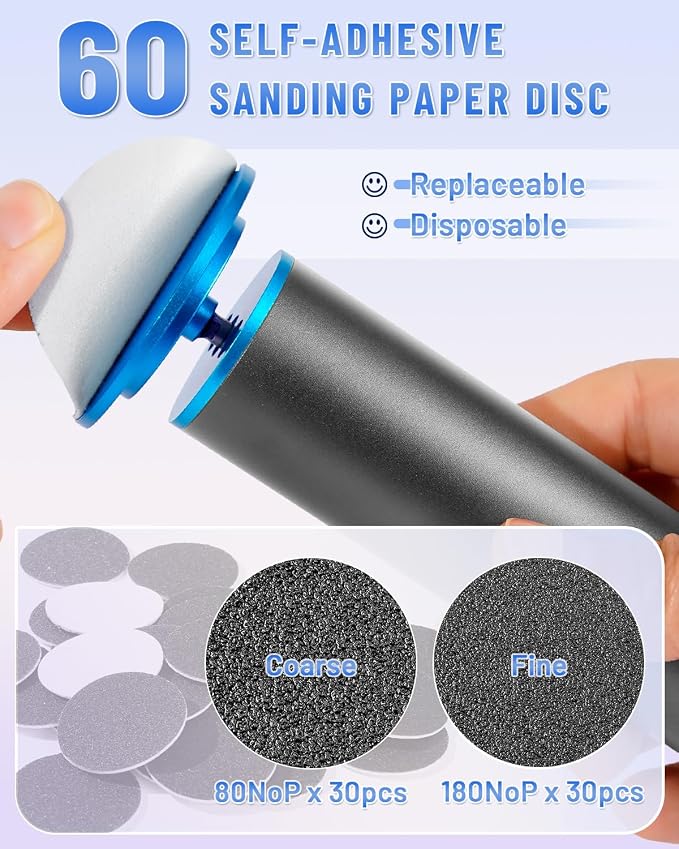 DERMAWAVE Electric Callus Remover - Image 3