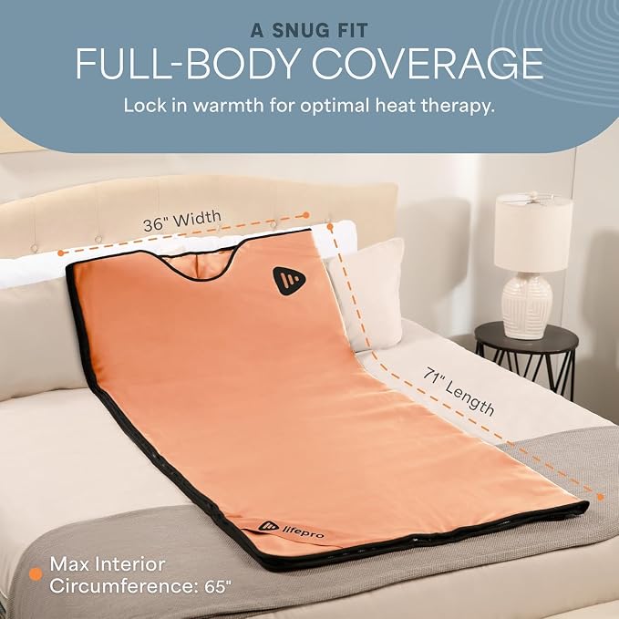 LifePro RejuvaWrap Infrared Sauna Blanket - Image 6