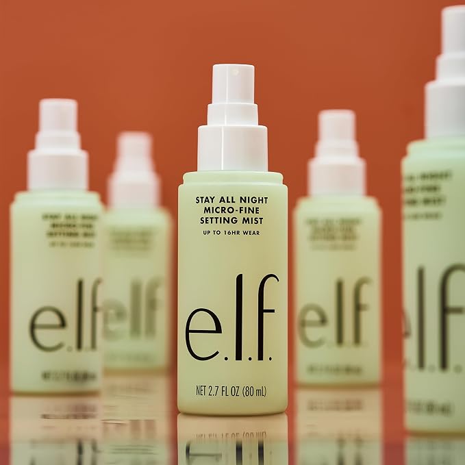 e.l.f. Stay All Night Micro-Fine Setting Mist, Hydrating & Refreshing Makeup - Image 4