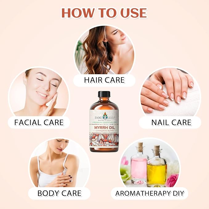 EVOKE OCCU Myrrh Essential Oil for Discomfort Relief, Skin Care - Image 7