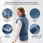 Large Heating Pad for Back Neck Shoulders, Electric Heating Pad for Back Pain - Image 3