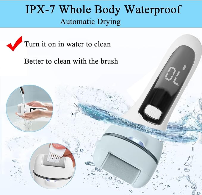 Callus Remover for Feet, 13-in-1 Professional Pedicure Tools Foot Care Kit - Image 3