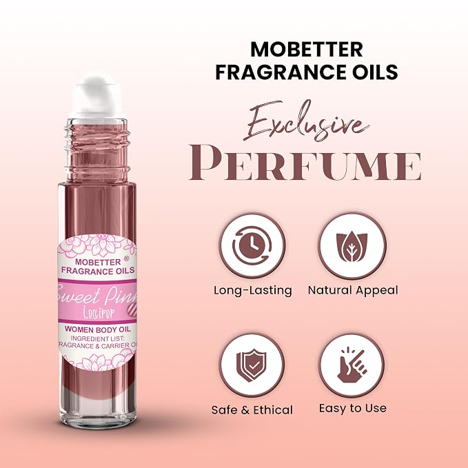 MOBETTER FRAGRANCE OILS Sweet Pink Lollipop Fragrance Body Oil - Image 3